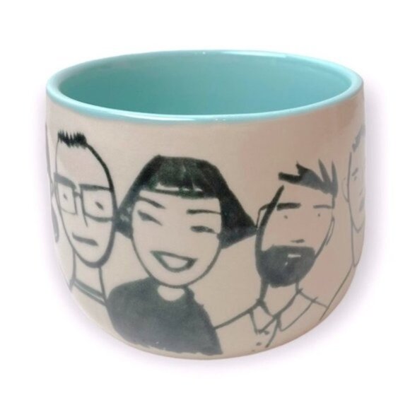 Anthropologie People Person Faces Mug - Picture 10 of 11